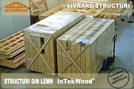 Montaj case din lemn