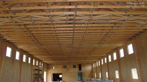 Hale pe structuri din lemn