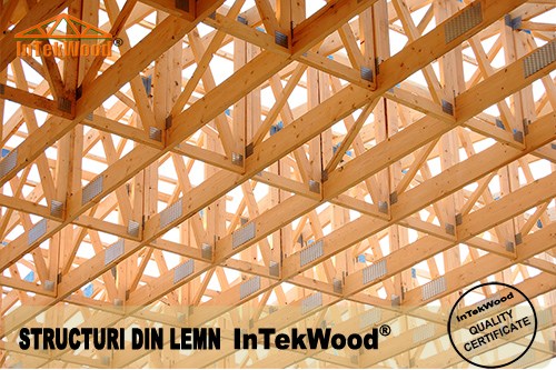 Hale industriale cu structuri din lemn InTekWood