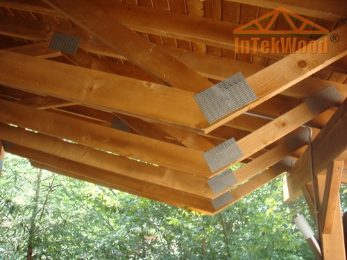 Terase cu structuri din lemn InTekWood