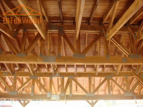 Terase cu structuri din lemn InTekWood